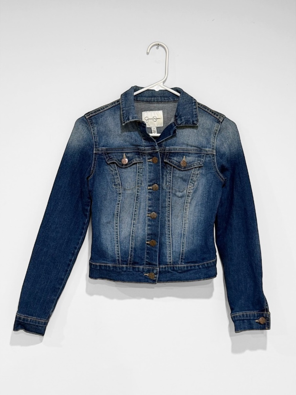 Jessica Simpson Women's Long Sleeve Denim Jean Jacket Size XS